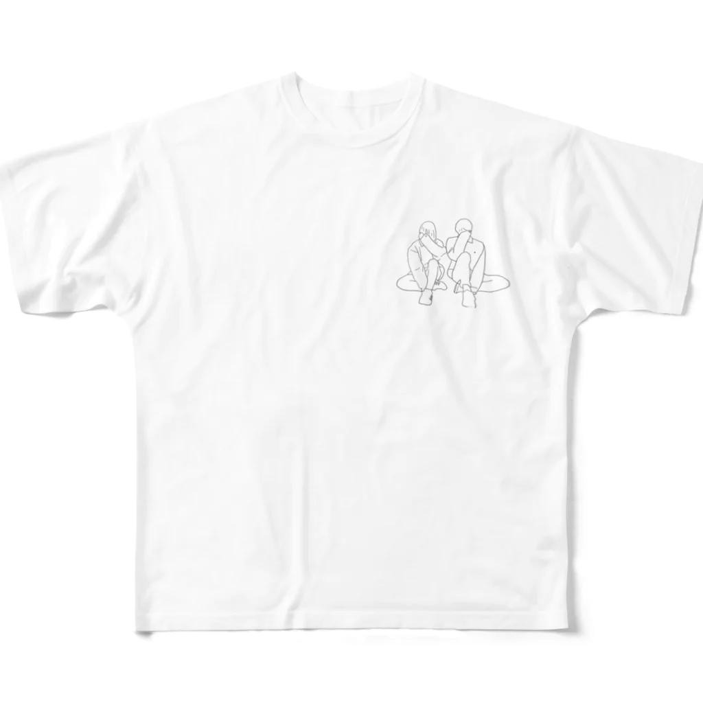 kyou0802のえもt フルグラフィックTシャツ