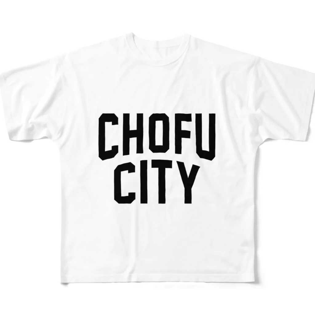 JIMOTO Wear Local Japanの調布市 CHOFU CITY フルグラフィックTシャツ