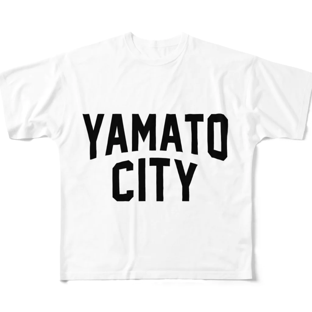 JIMOTO Wear Local Japanの大和市 YAMATO CITY フルグラフィックTシャツ