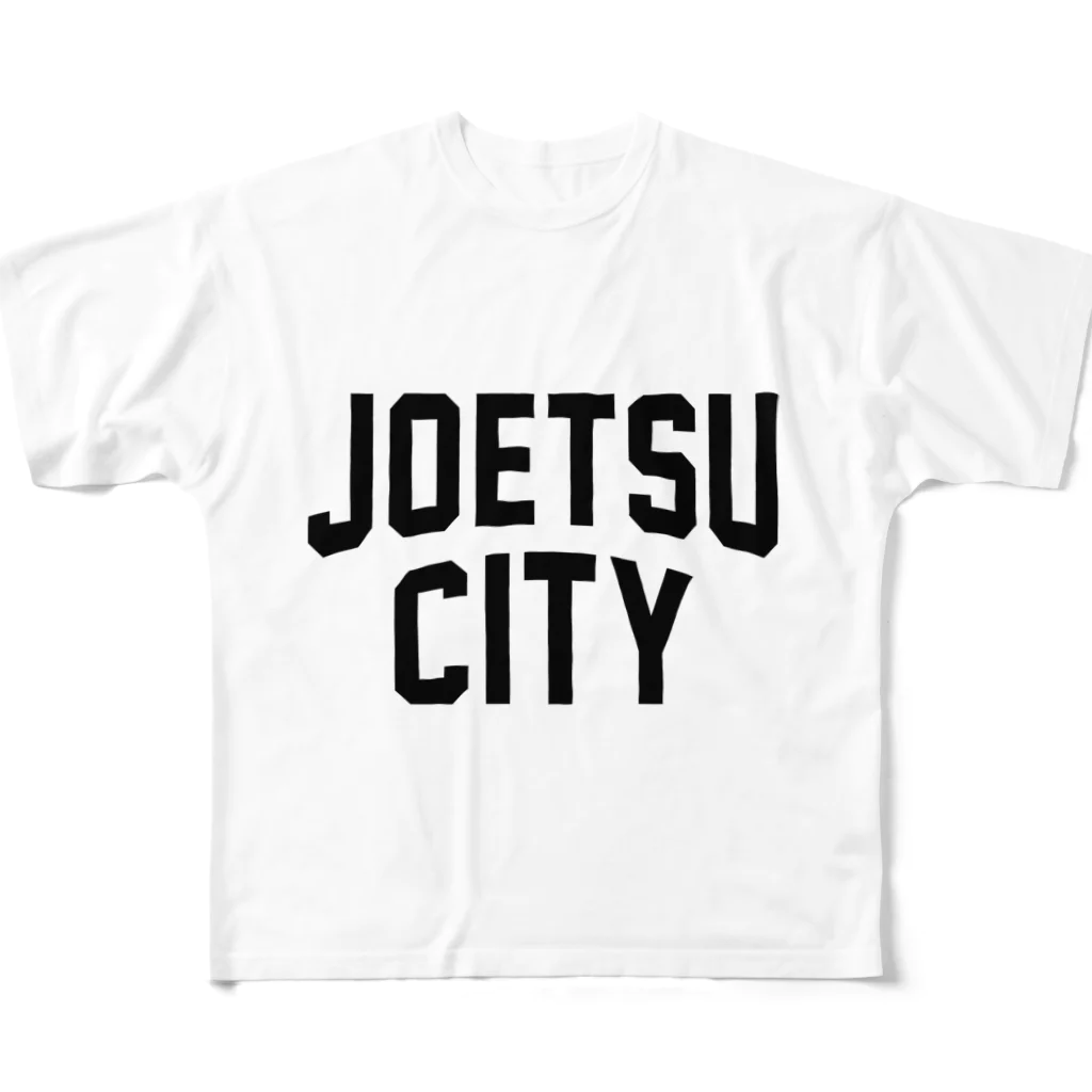 JIMOTO Wear Local Japanの上越市 JOETSU CITY フルグラフィックTシャツ