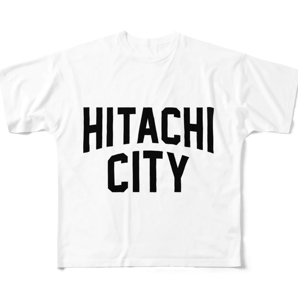 JIMOTOE Wear Local Japanの日立市 HITACHI CITY All-Over Print T-Shirt