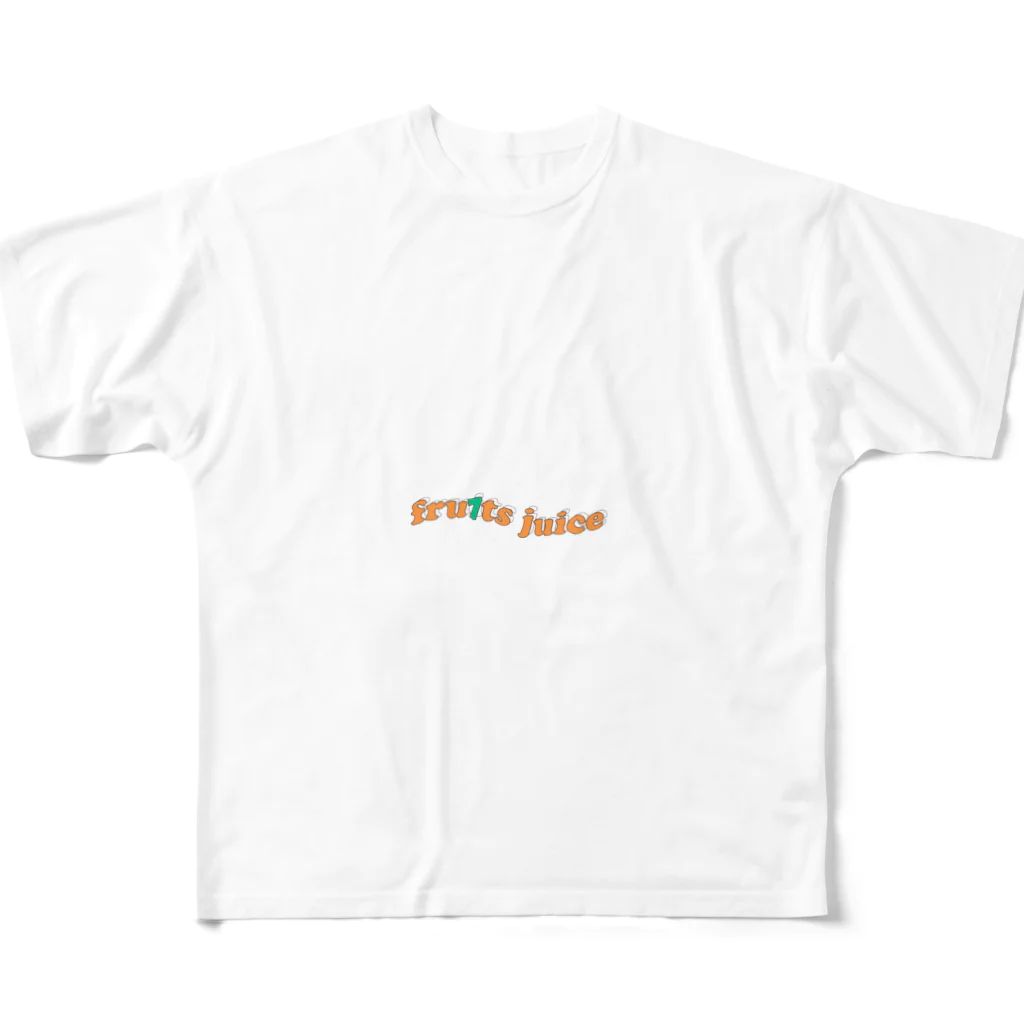 fruits_juiceのfruits juice フルグラフィックTシャツ