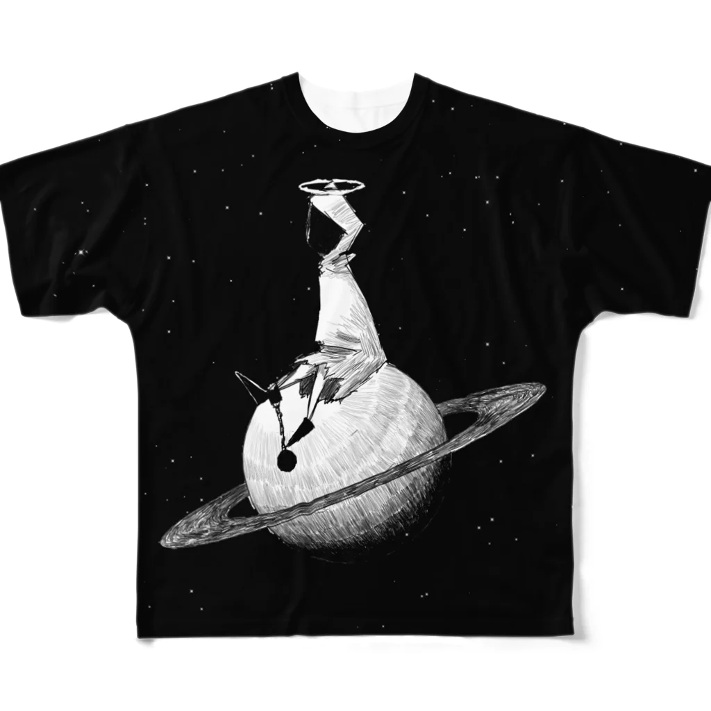 :Dの惑星 フルグラフィックTシャツ