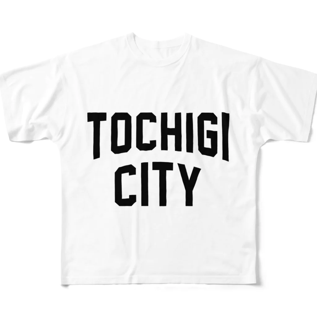 JIMOTO Wear Local Japanの栃木市 TOCHIGI CITY フルグラフィックTシャツ