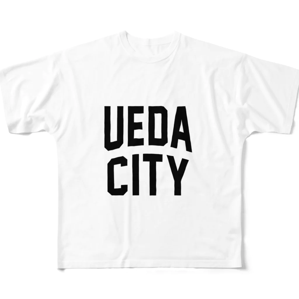 JIMOTO Wear Local Japanの上田市 UEDA CITY フルグラフィックTシャツ