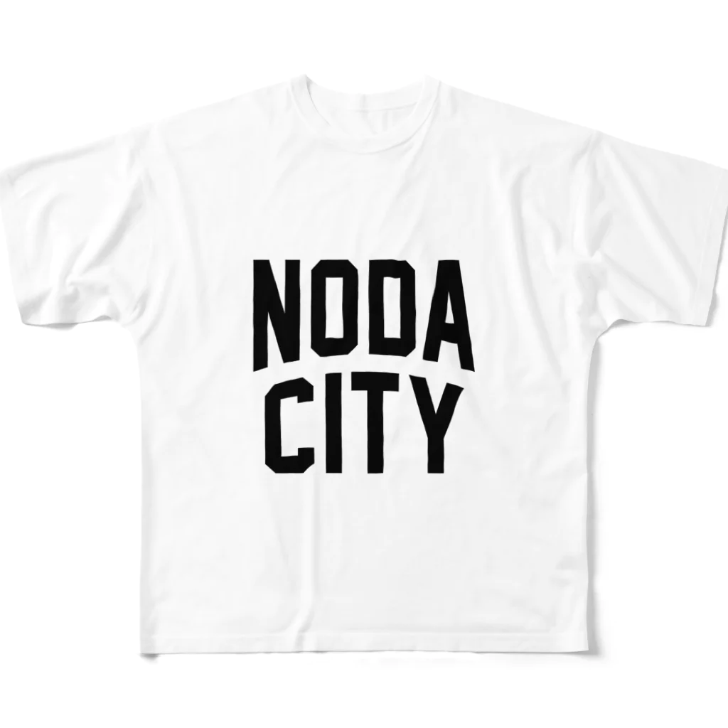 JIMOTOE Wear Local Japanの野田市 NODA CITY All-Over Print T-Shirt