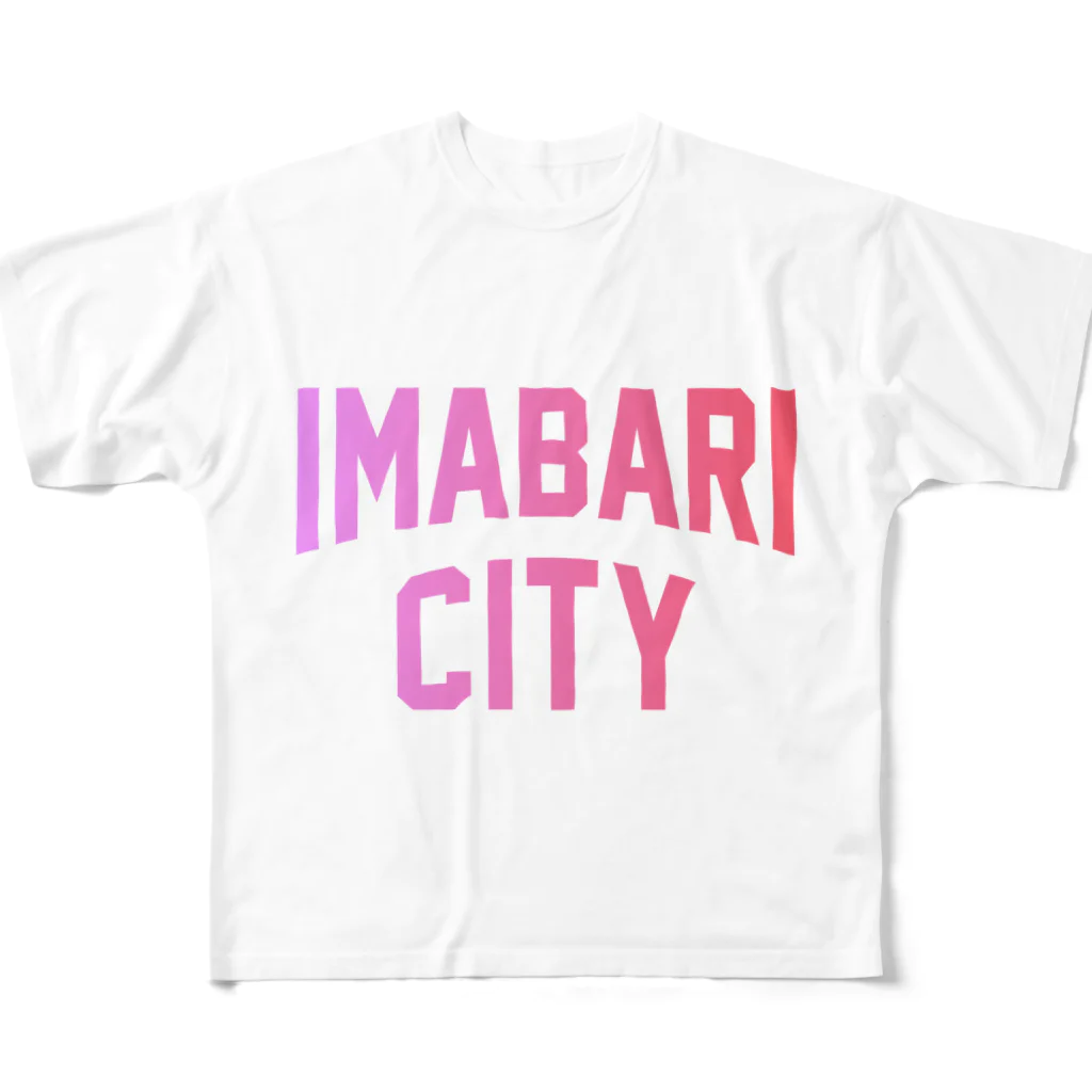 JIMOTOE Wear Local Japanの今治市 IMABARI CITY All-Over Print T-Shirt