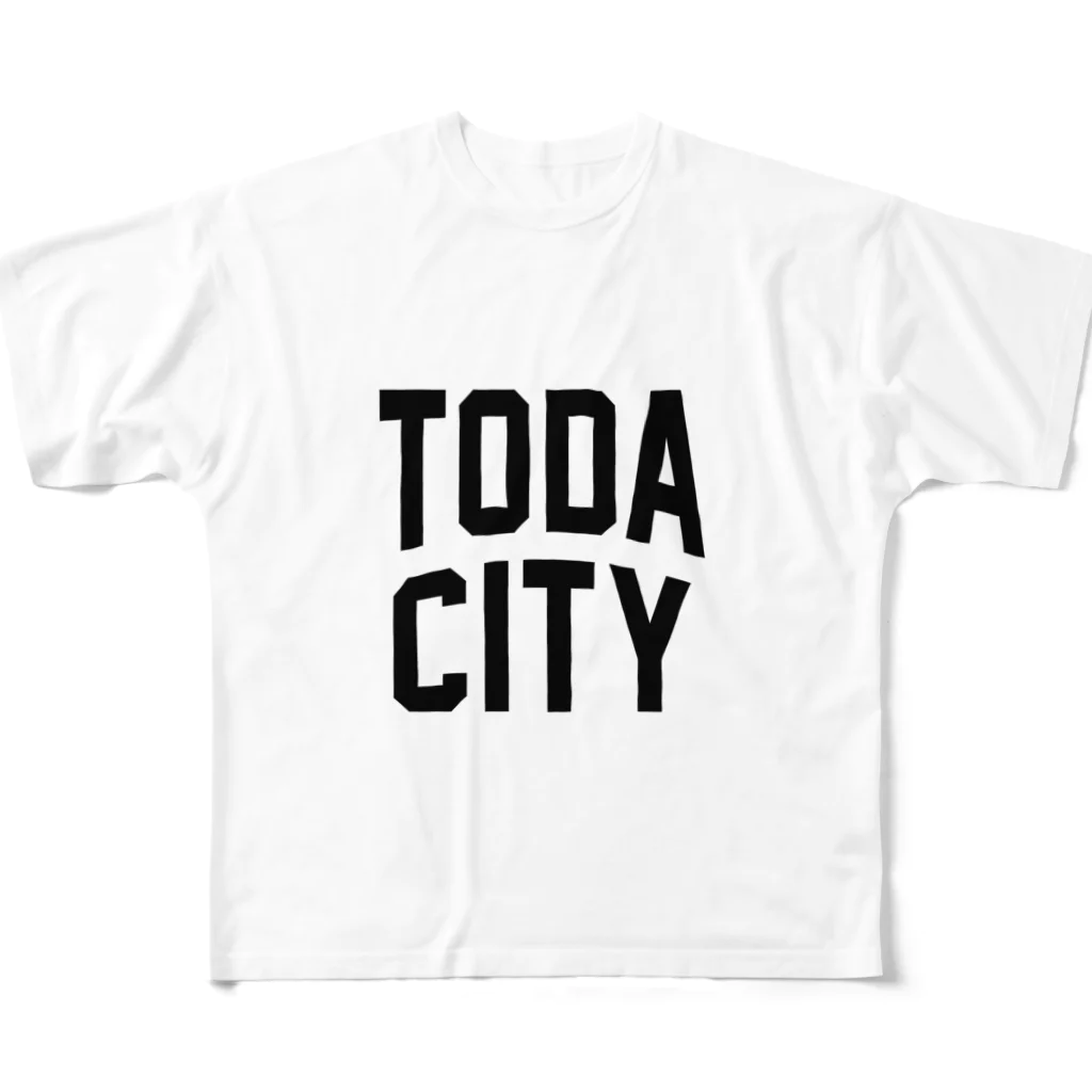 JIMOTO Wear Local Japanの戸田市 TODA CITY フルグラフィックTシャツ