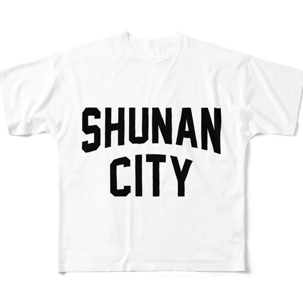 JIMOTO Wear Local Japanの周南市 SHUNAN CITY フルグラフィックTシャツ