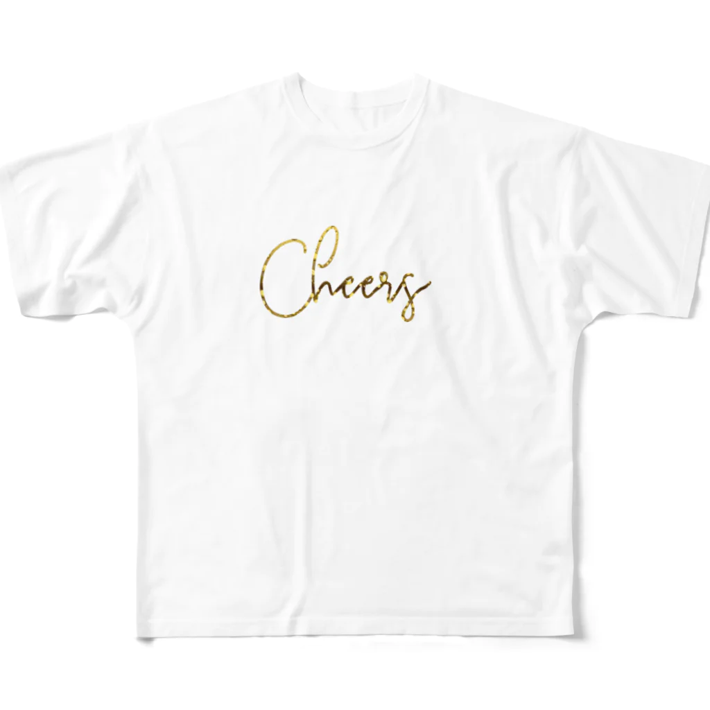 nykのcheers フルグラフィックTシャツ