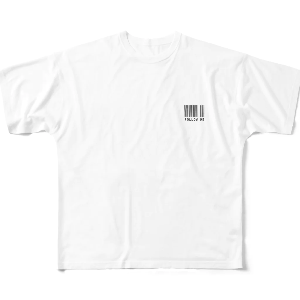 nykのfollow me All-Over Print T-Shirt