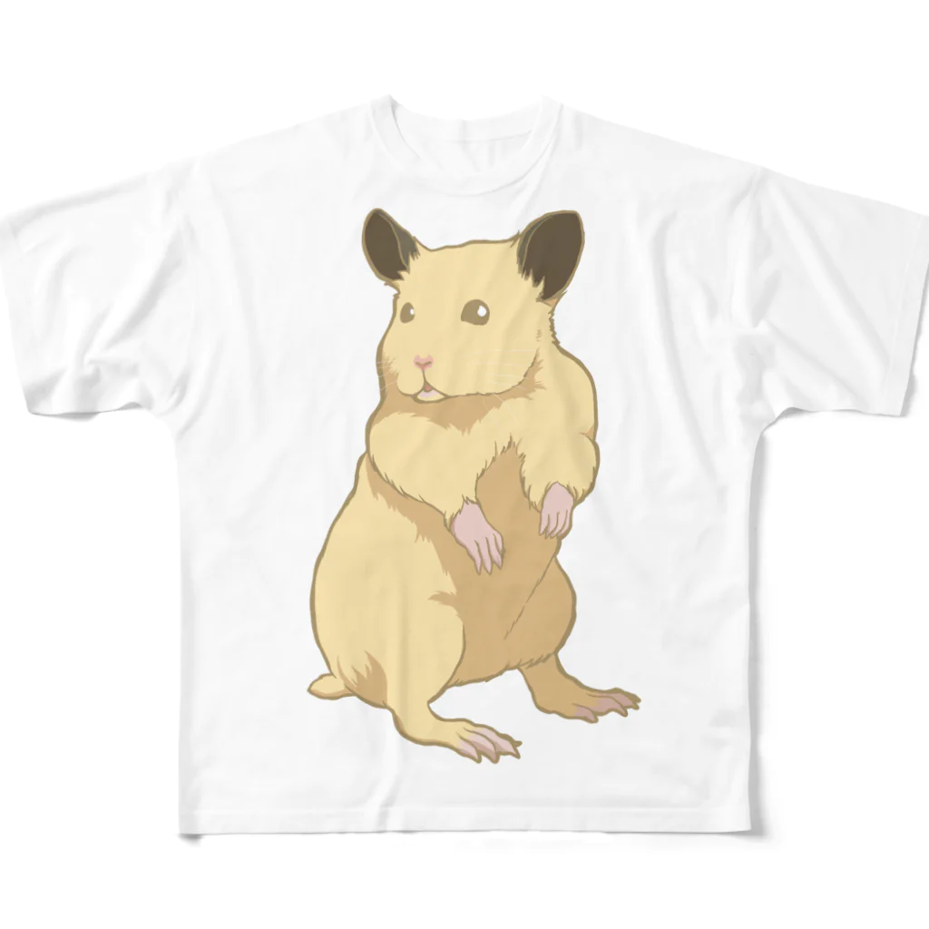 Lichtmuhleのキンクマハムスター01 フルグラフィックTシャツ