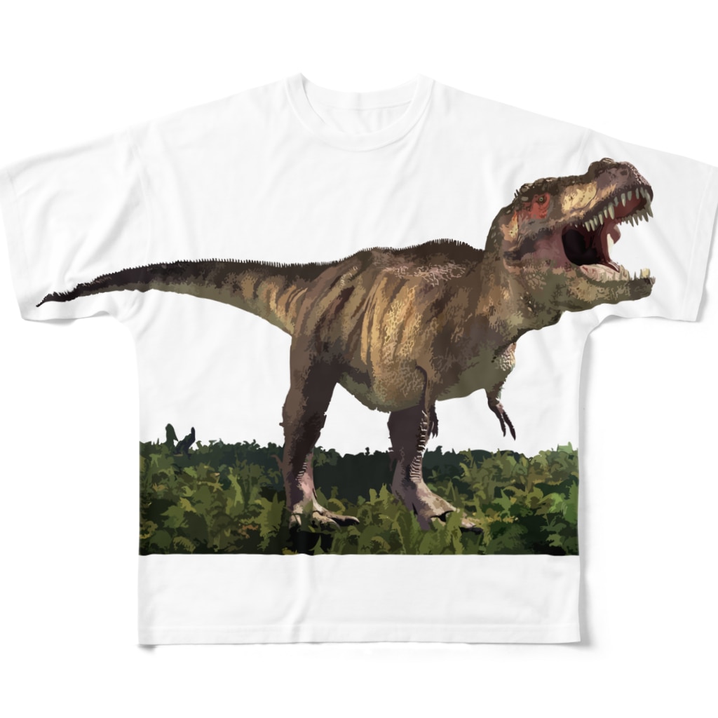 ティラノザウルス 3 Isao130のフルグラフィックtシャツ通販 Suzuri スズリ