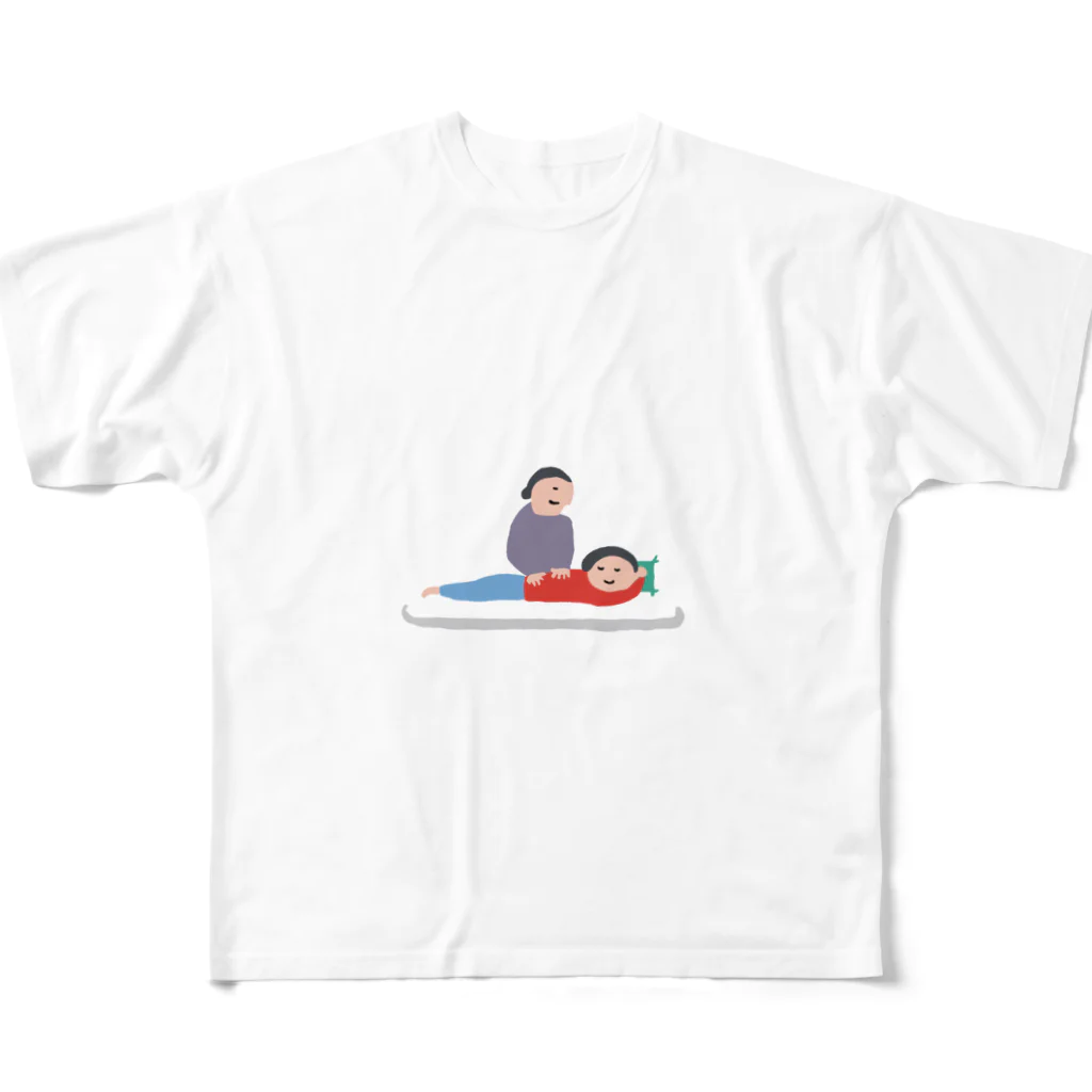 gororigororiのもむ人 All-Over Print T-Shirt
