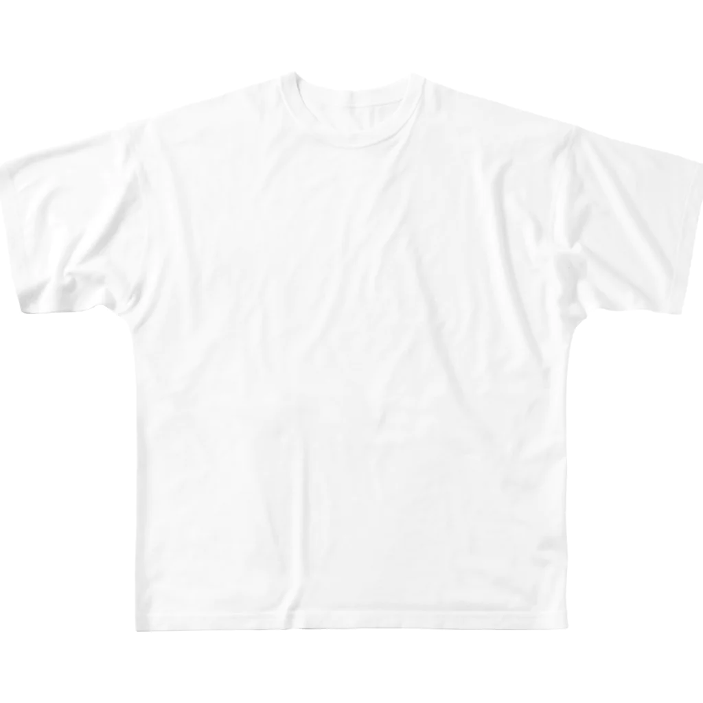 AYA CHUJO ORIGINAL GOODSのザトウクジラ All-Over Print T-Shirt