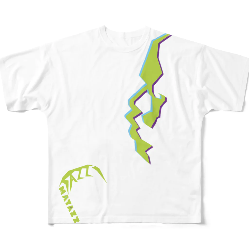 NogenreのJazzmatazz All-Over Print T-Shirt