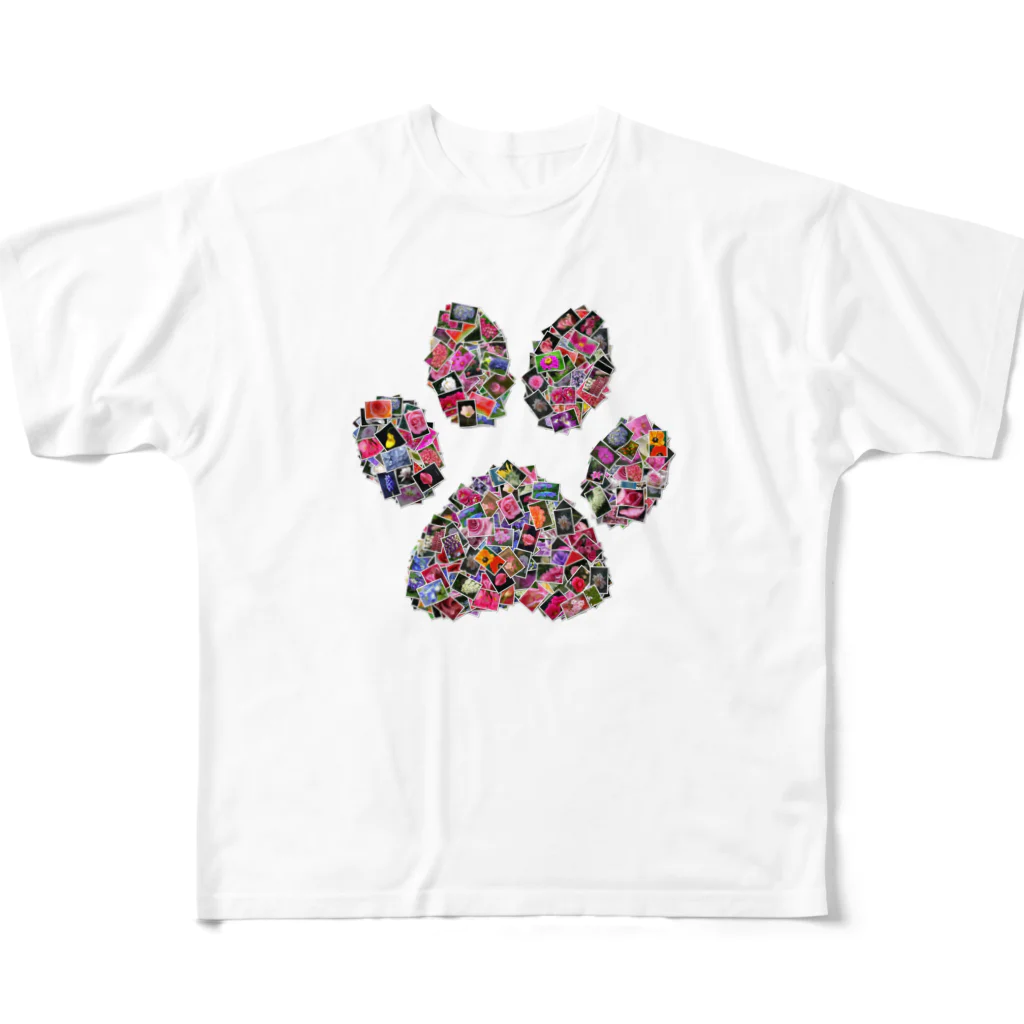 erumaのSweet paw All-Over Print T-Shirt