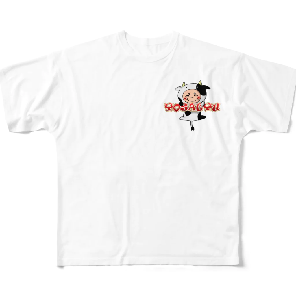 KENJI@LINEスタンプのよさぎゅう All-Over Print T-Shirt