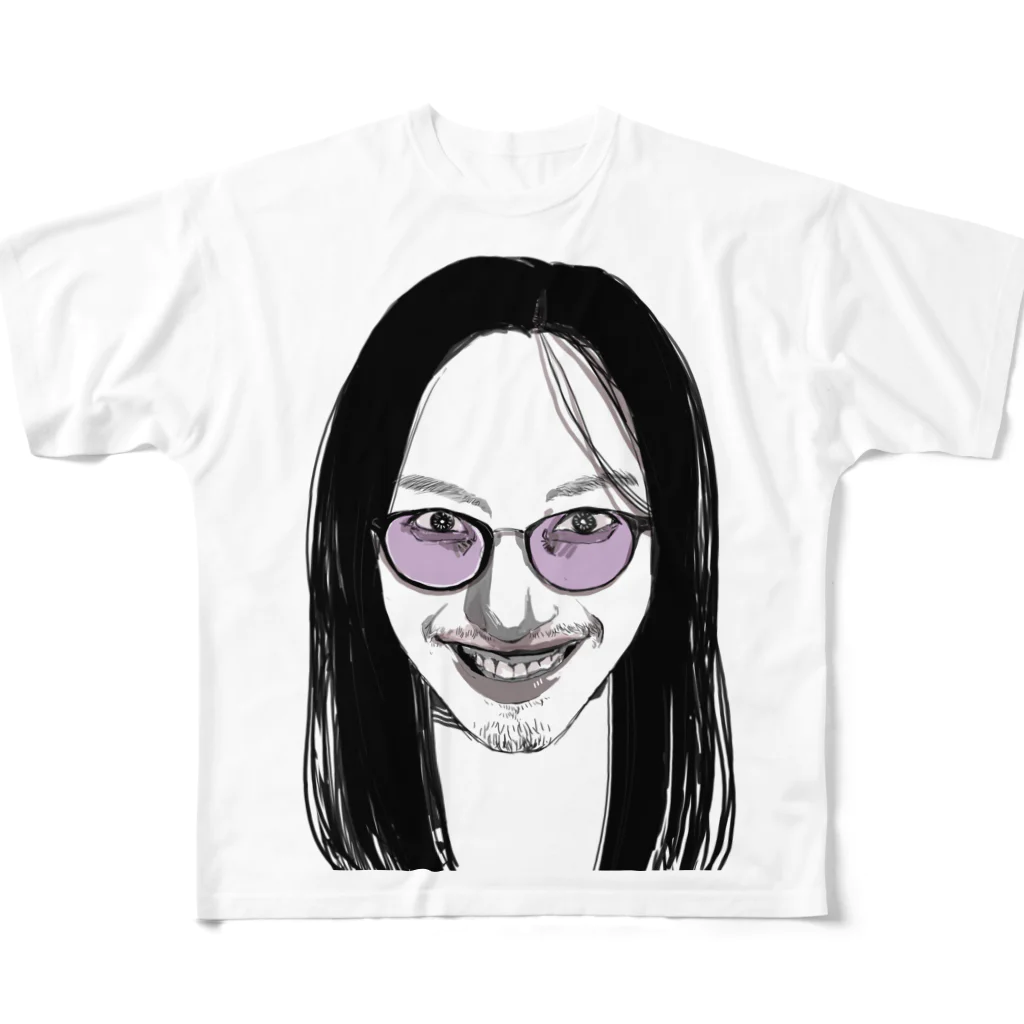 楽しい毎日のTHIS IS ALEXANDRIA SAITO All-Over Print T-Shirt