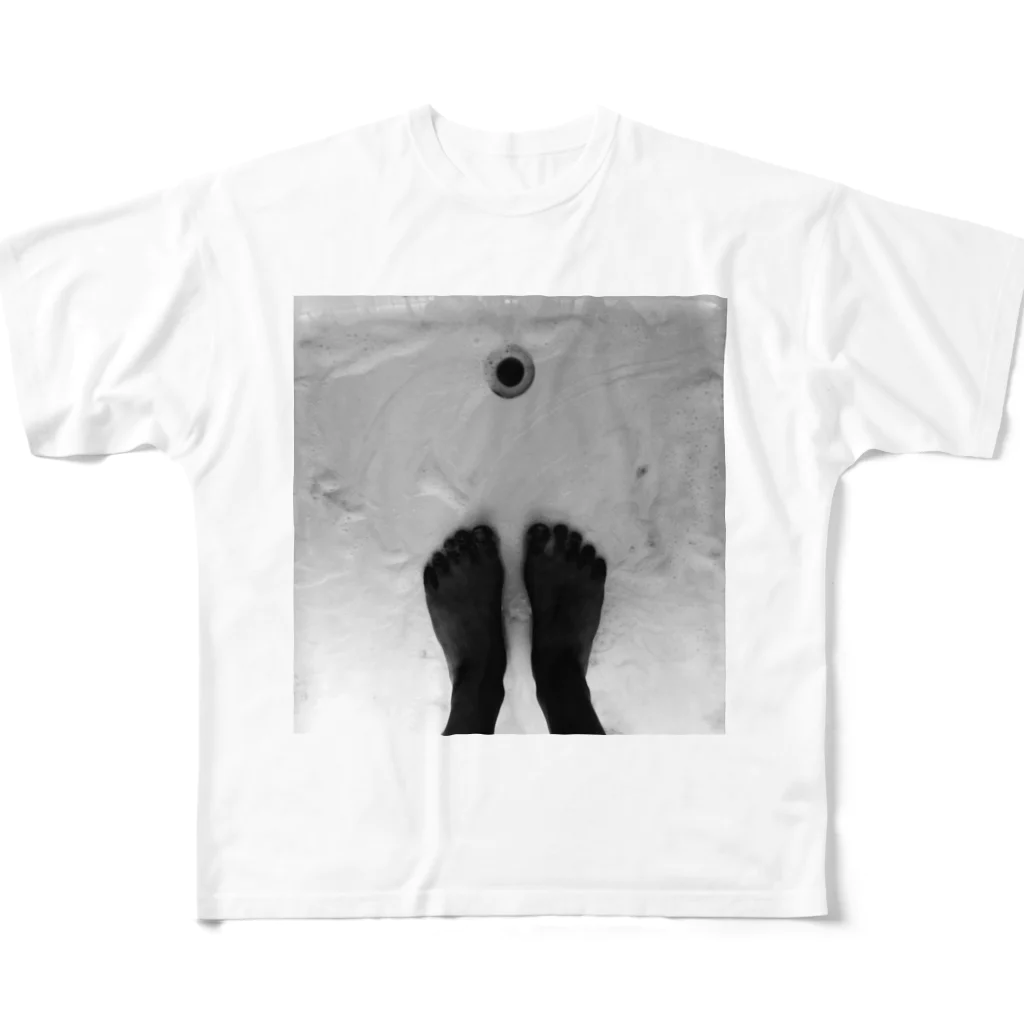 SIX RAZORのHole All-Over Print T-Shirt