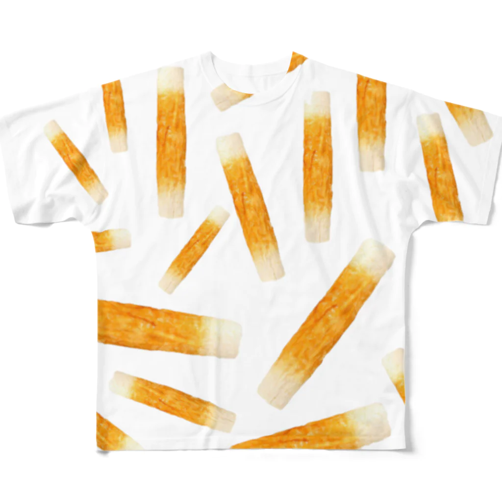 NIJIRuciferのちくわTストロング All-Over Print T-Shirt