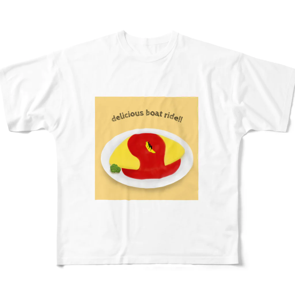 ないものねだりのおいしい川下り All-Over Print T-Shirt