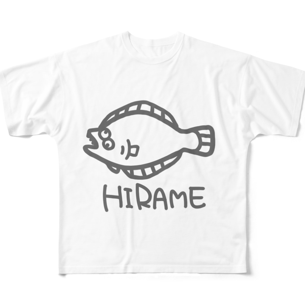 【提供】千月らじおのHIRAME All-Over Print T-Shirt