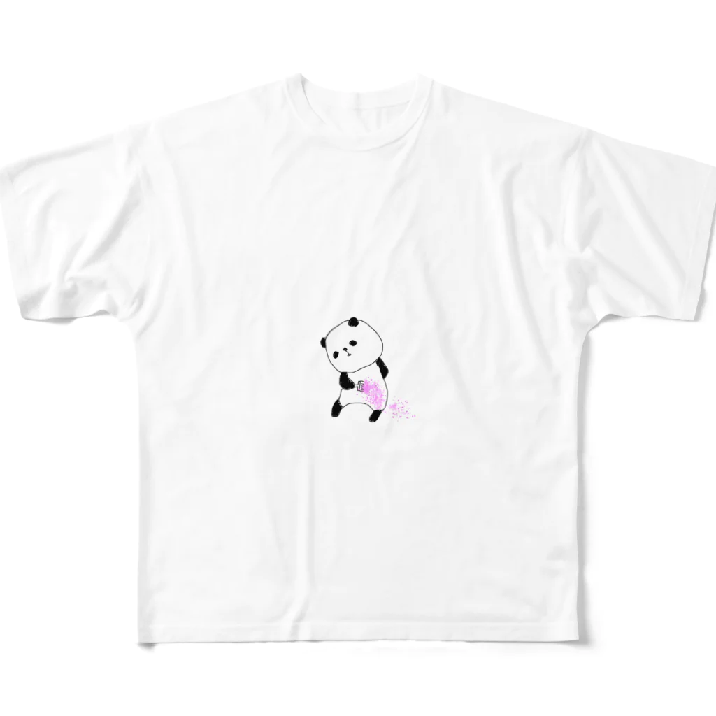 まむのそめる フルグラフィックTシャツ