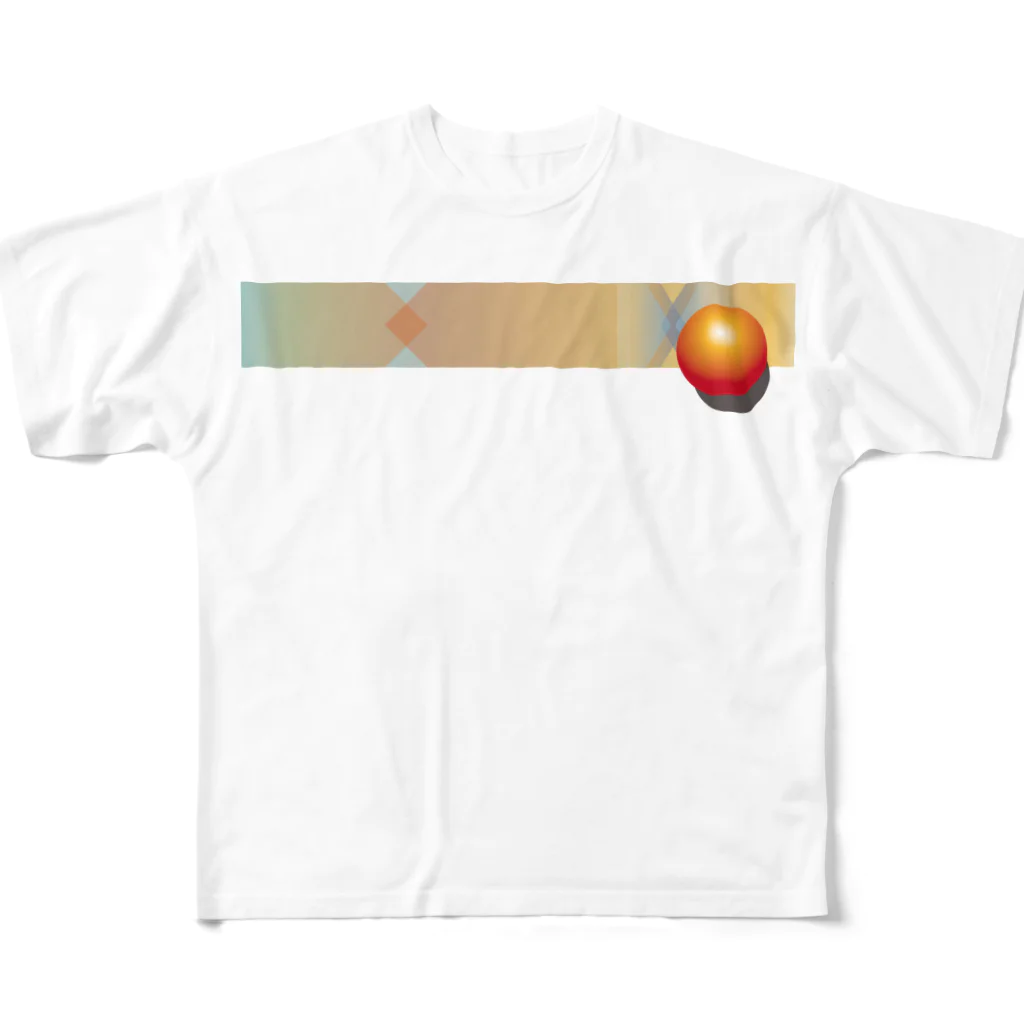 ぐわんで853のGURADE(グラデ) All-Over Print T-Shirt