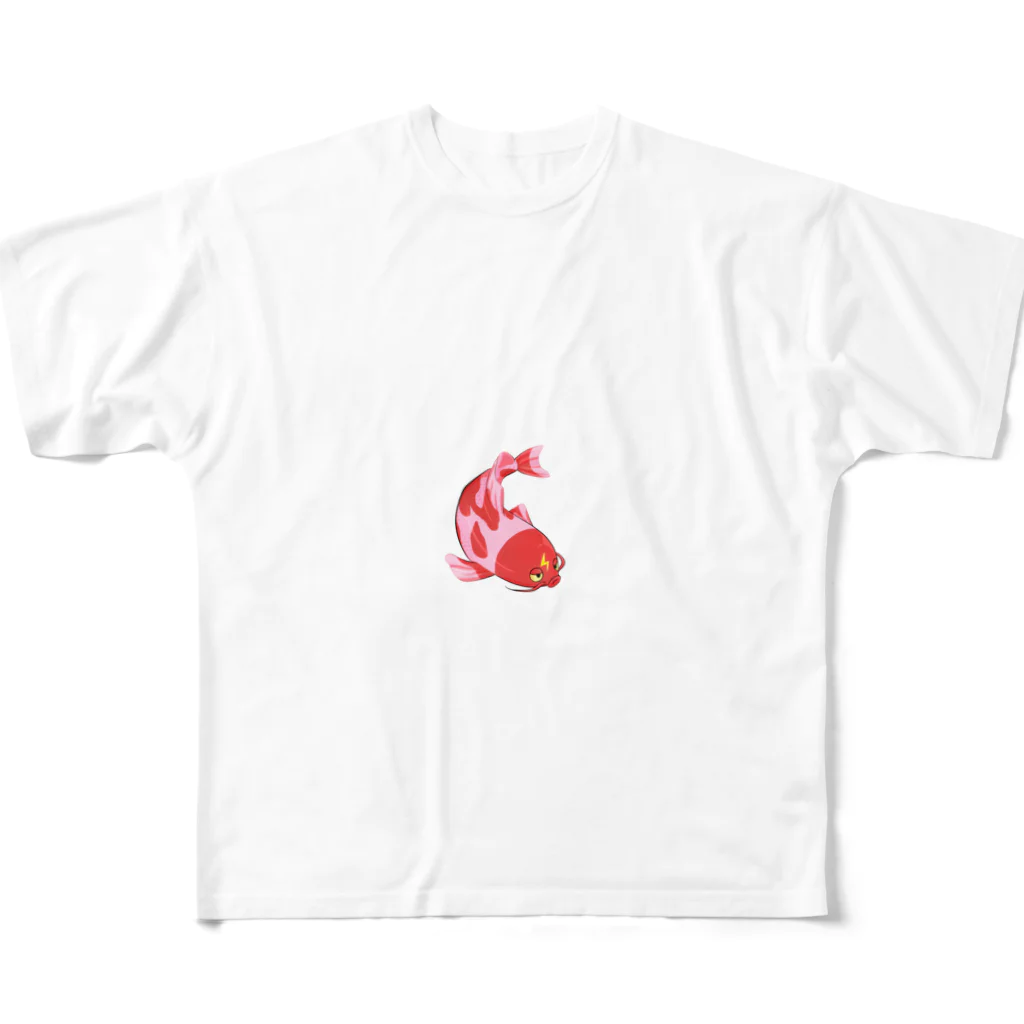 プラズマコイの雷鯉 All-Over Print T-Shirt