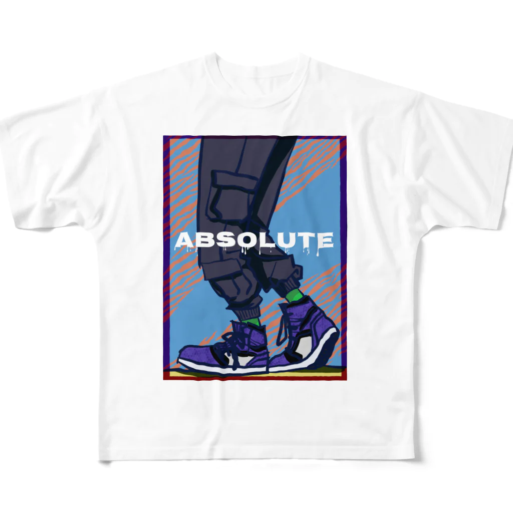 🍄ですこ🍄のabsolute フルグラフィックTシャツ