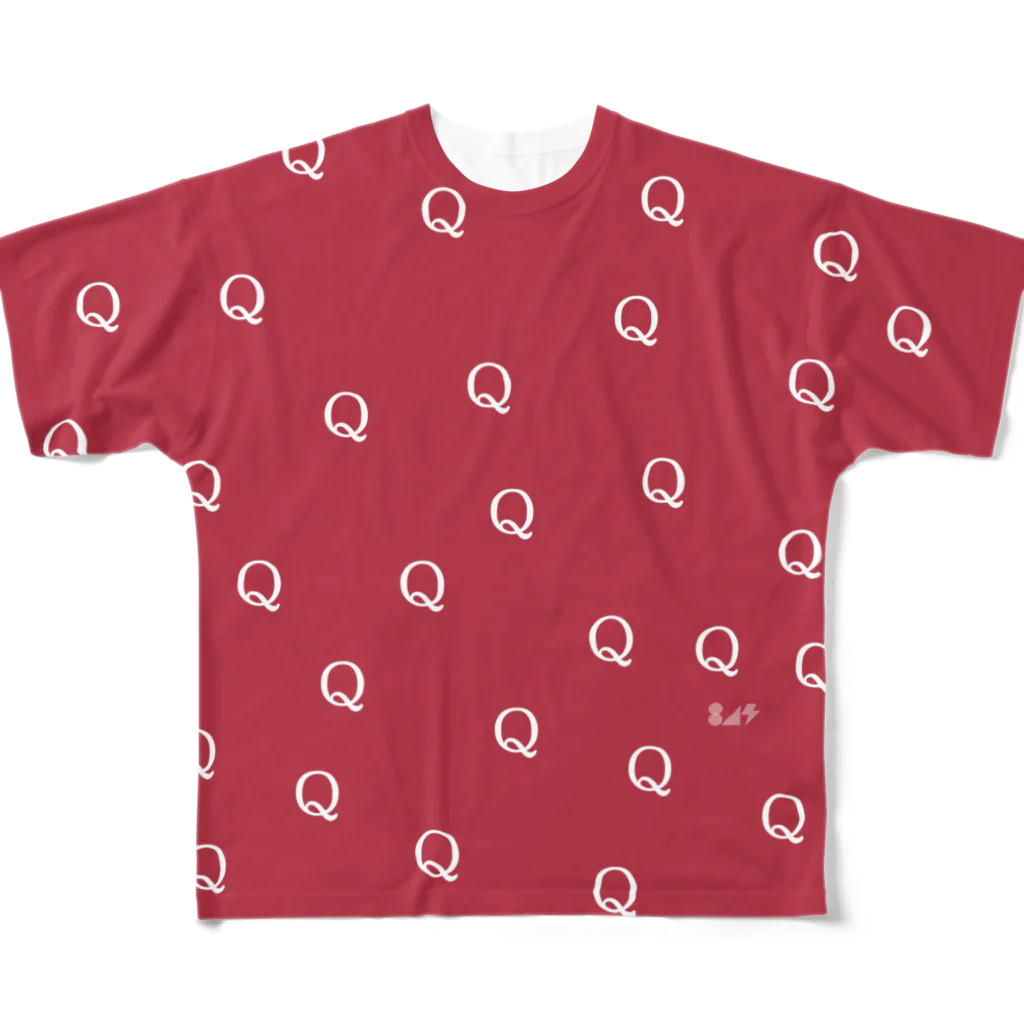 はちよんごのQ All-Over Print T-Shirt