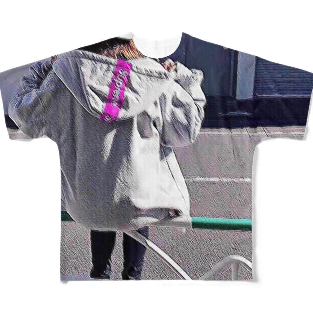 Ayu16のストリート♥ All-Over Print T-Shirt