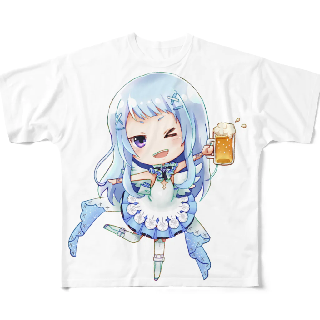 めめたろう🍺の飲酒フルグラL All-Over Print T-Shirt