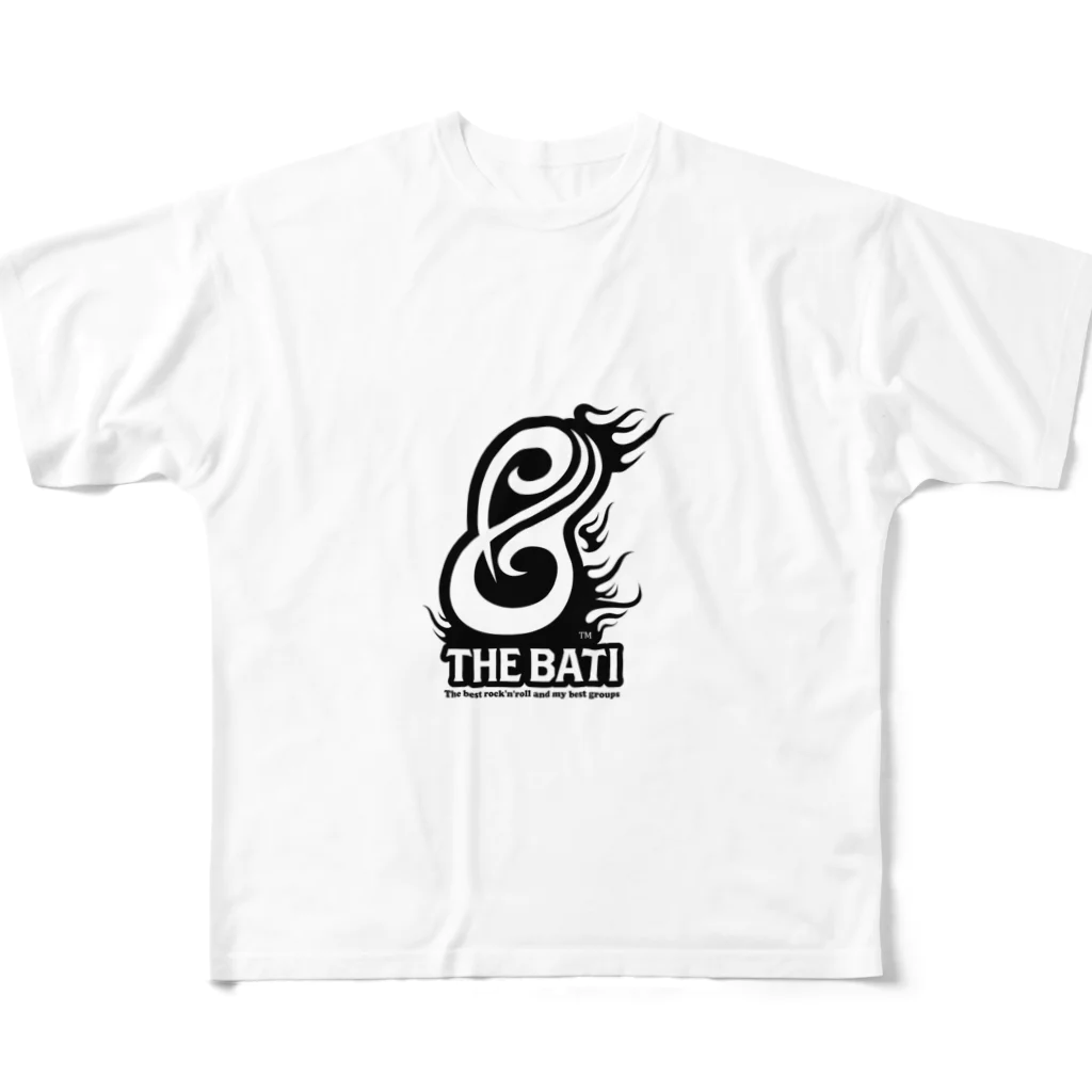 ハッピーにこちゃんのTHE BATI フルグラフィックTシャツ