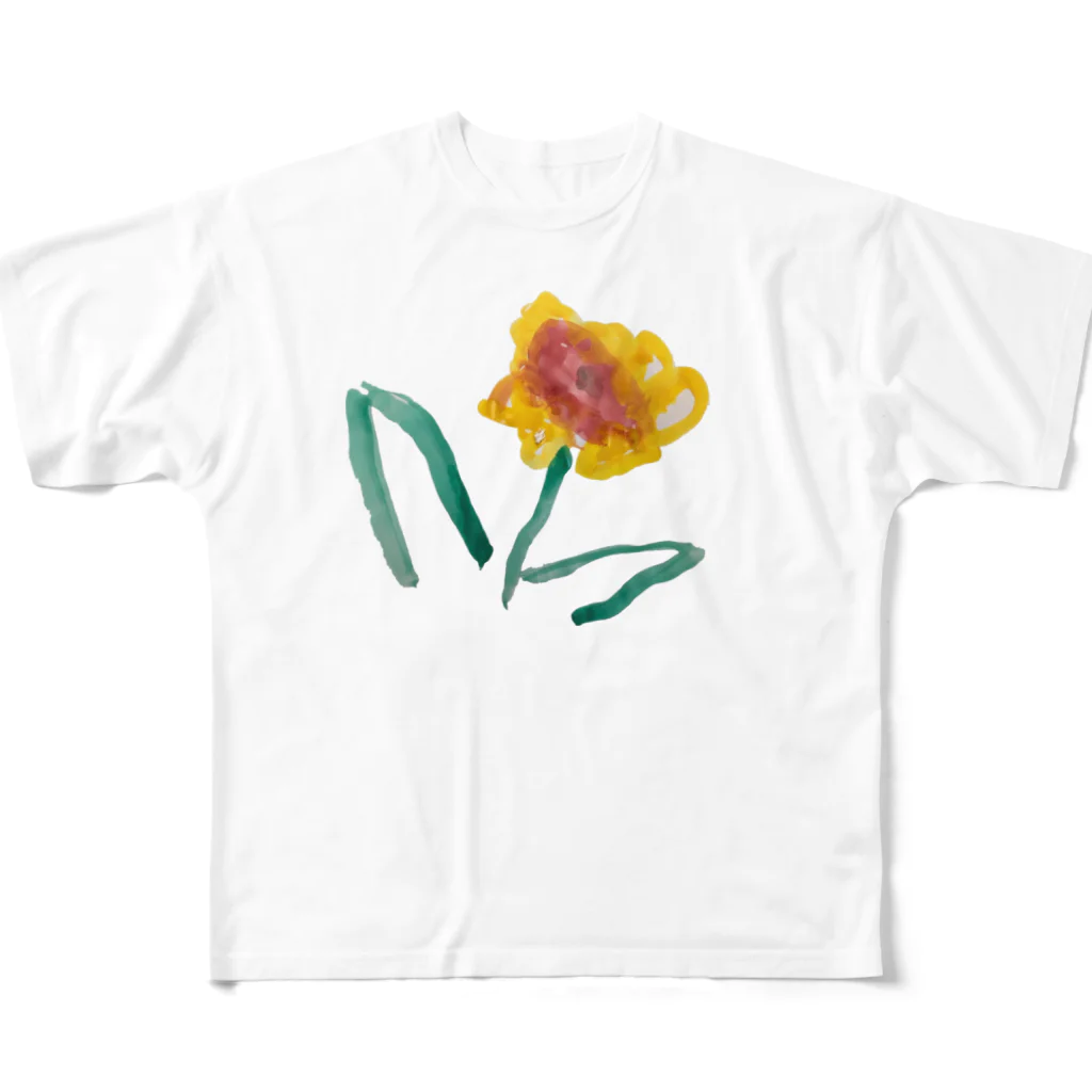 kika_drawingのおはな フルグラフィックTシャツ