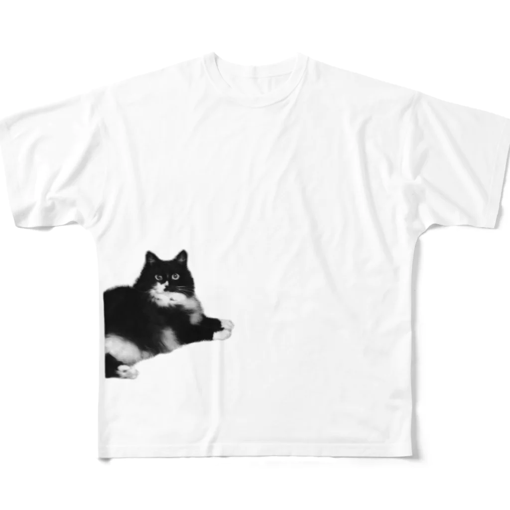 初代ラブリーキャットの初代ラブリーキャット6 All-Over Print T-Shirt