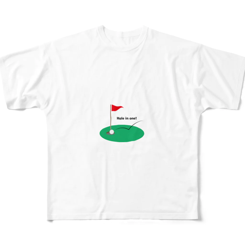 SAKURA スタイルのゴルフ フルグラフィックTシャツ