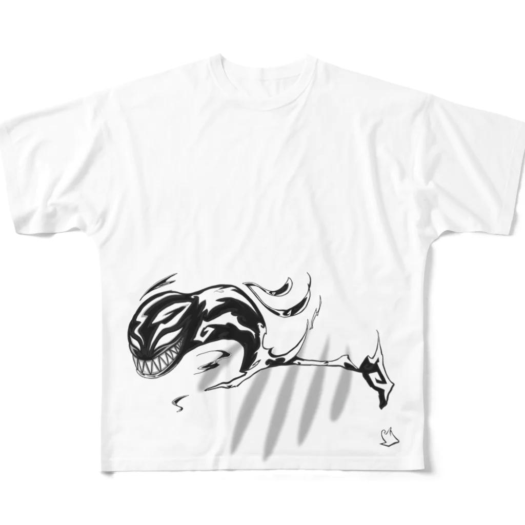 mini gecooperのワンポイント悪魔 All-Over Print T-Shirt