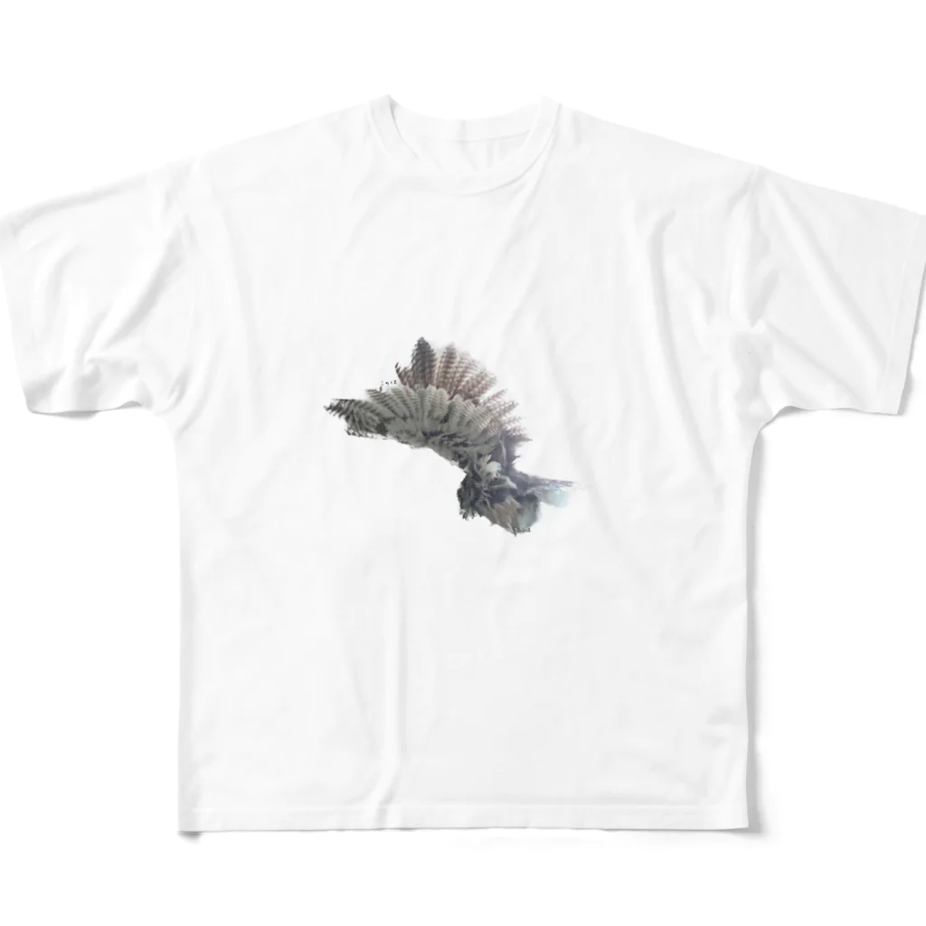 れもんのアフコノのこのはが飛ぶ！ フルグラフィックTシャツ