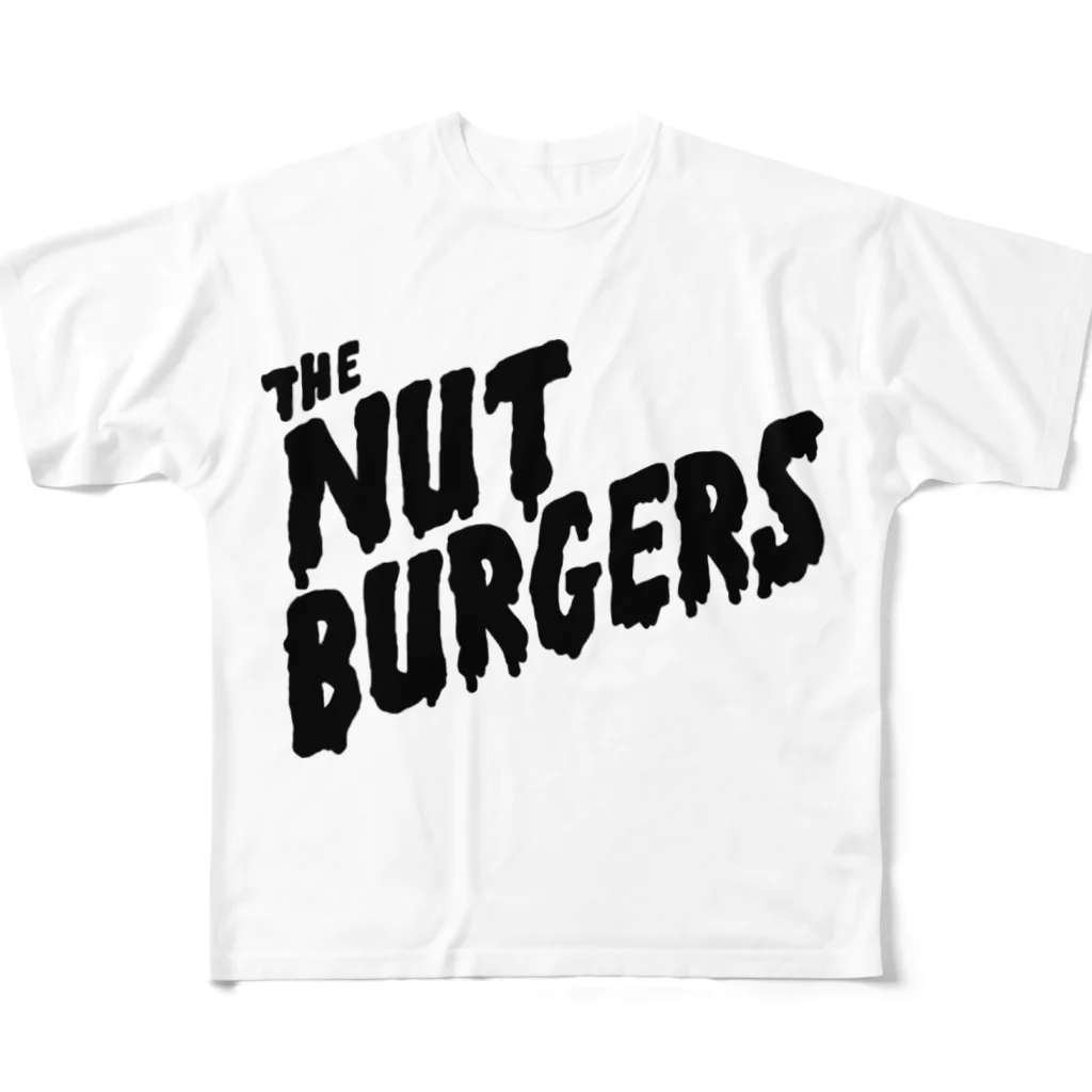 THE NUT BURGERSのTHE NUT BURGERS リンガーTシャツ All-Over Print T-Shirt