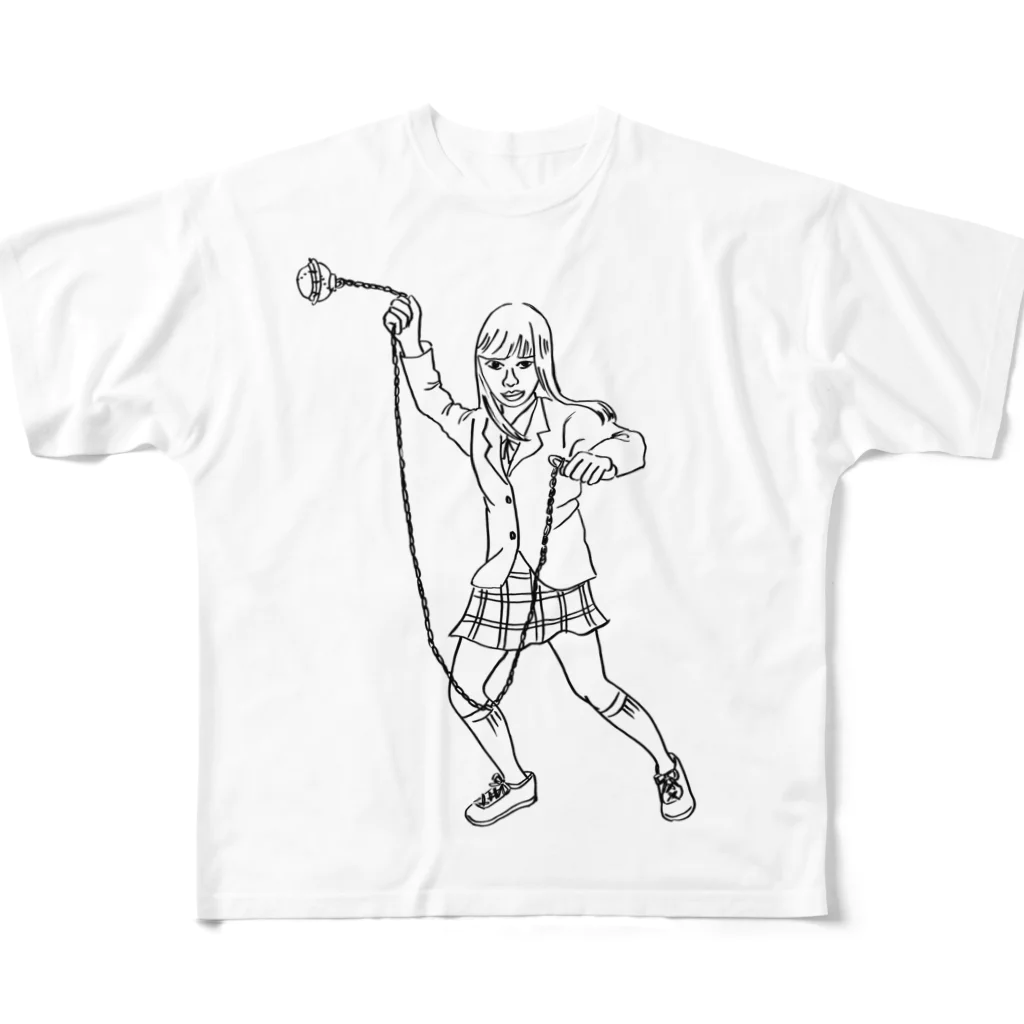 stereovisionのGo Go Ball Master フルグラフィックTシャツ