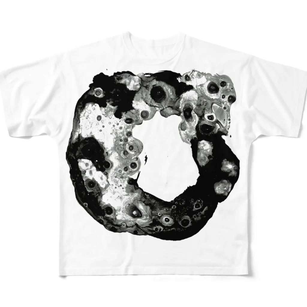 momenkoTWの魂constellation フルグラフィックTシャツ