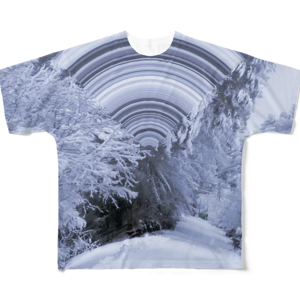 ＳＺＵＫＩのYukiga Futte Tsmoru All-Over Print T-Shirt