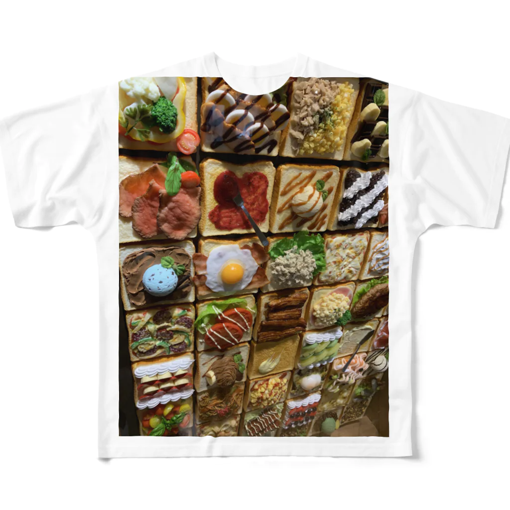 Trash&Treasureの食品サンプル フルグラフィックTシャツ