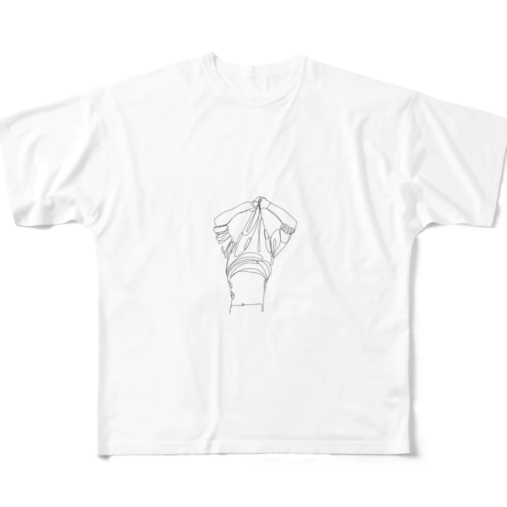 葵江琶瑚の脱 All-Over Print T-Shirt