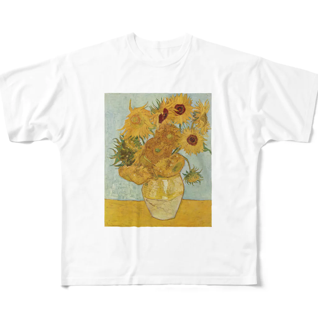 art-standard（アートスタンダード）のゴッホ / 『ひまわり』1888年8月 フルグラフィックTシャツ