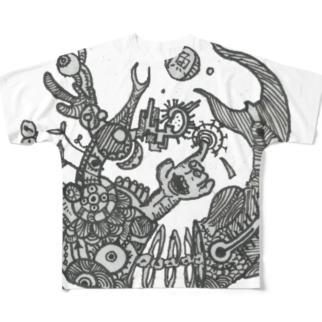 suicideの啓示 All-Over Print T-Shirt