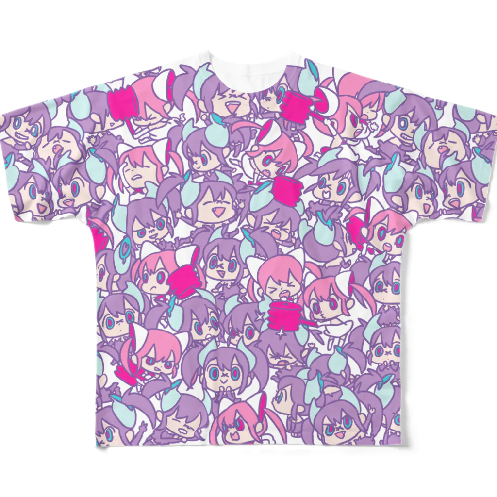 MAYAのちびちびXenna All-Over Print T-Shirt