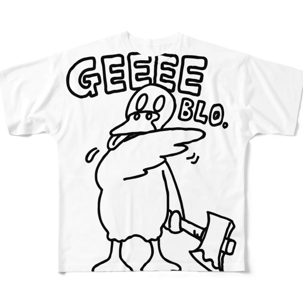 CHEBLOのC.B.Duck All-Over Print T-Shirt